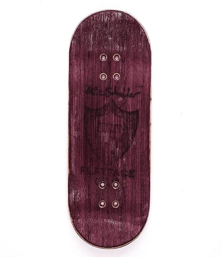 FlatFace X Cowply Yellow Blistered G15.12 33.6mm - Caramel Fingerboards - Fingerboard store