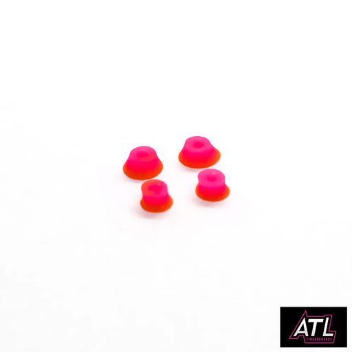 Fuchsia - Orange ATL Fingerboard Bushings - Caramel Fingerboards - Fingerboard store
