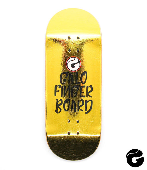 Galo gold real wear fingerboard deck 35mm - Caramel Fingerboards - Fingerboard store