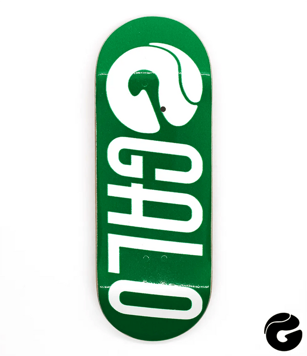 Galo Green Team Model Fingerboard Deck 34mm - Caramel Fingerboards - Fingerboard store