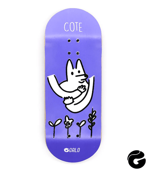 Galo Pro Model Cote Fingerboard Deck 35mm - Caramel Fingerboards - Fingerboard store