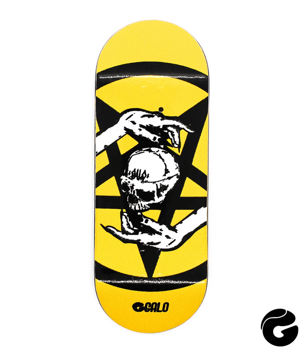 Galo Skull Serie Ritual Fingerboard Deck 35mm - Caramel Fingerboards - Fingerboard store