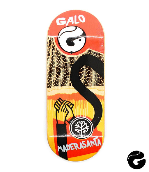 Galo x Madera Santa fingerboard deck 36mm - Caramel Fingerboards - Fingerboard store