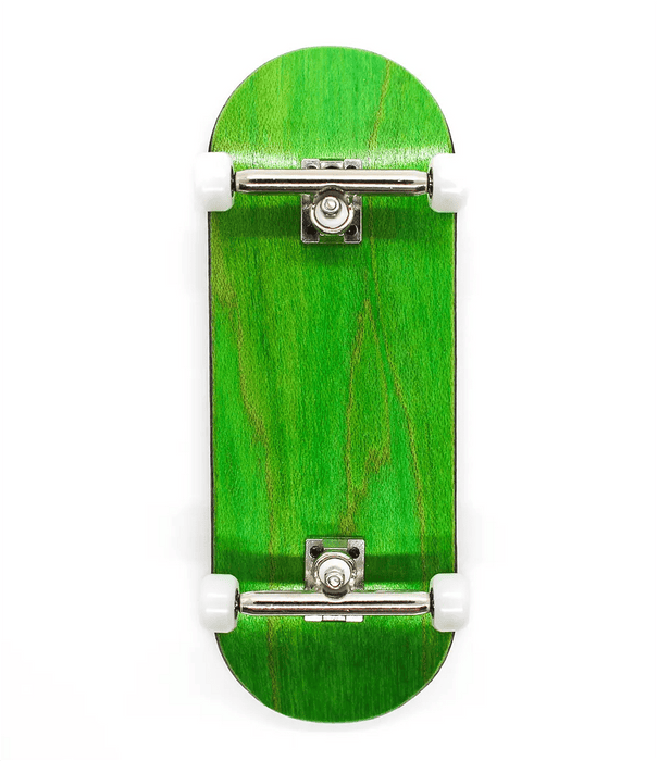 Green Blank Standard Complete Fingerboard 34mm - Caramel Fingerboards - Fingerboard store