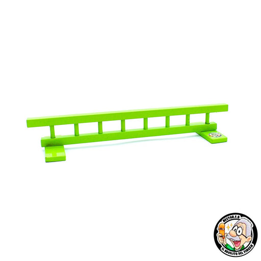 Green Fingerboard Rail by Nestor - Caramel Fingerboards - Fingerboard store