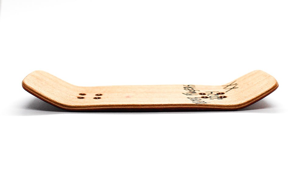 Gutter thief fingerboard deck 31.4mm - Caramel Fingerboards - Fingerboard store
