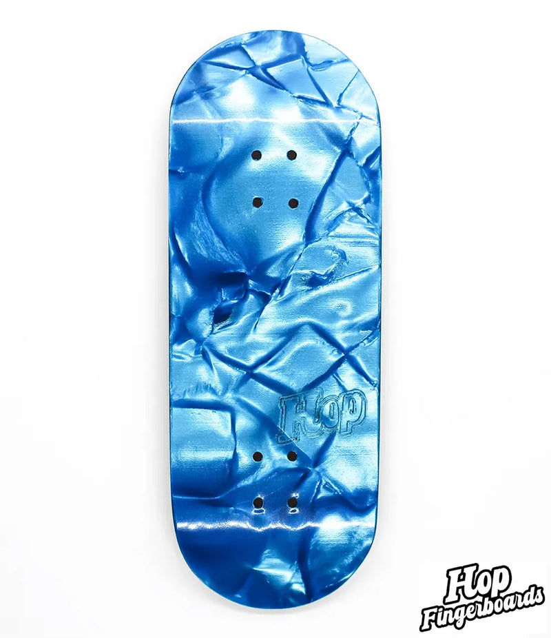 Hop Aquamarine Fingerboard Deck 34mm - Caramel Fingerboards - Fingerboard store