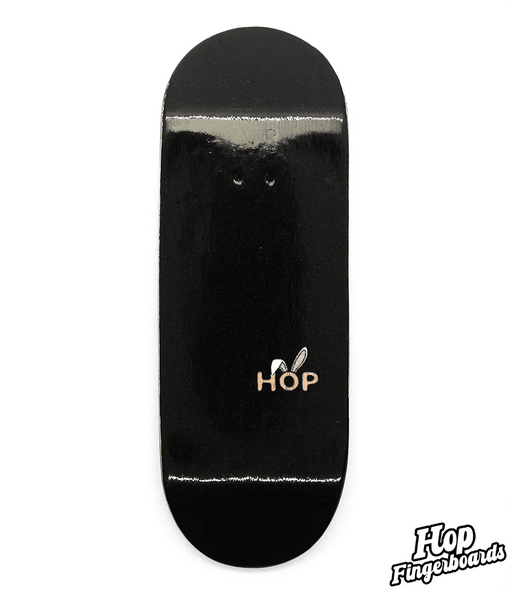 Hop Classic Black Fingerboards Deck - Caramel Fingerboards - Fingerboard store