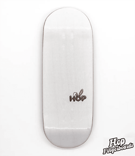 Hop Classic White Fingerboards Deck - Caramel Fingerboards - Fingerboard store