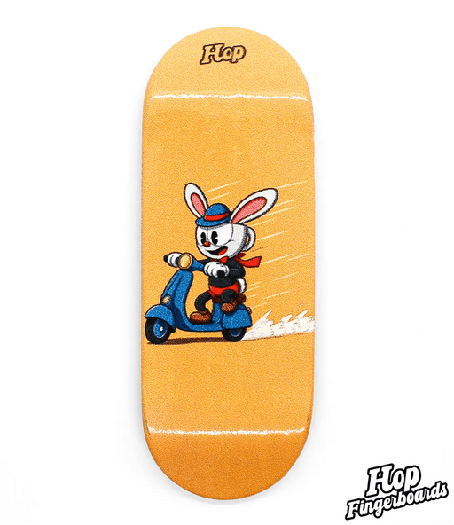 Hop Hopito Moto Fingerboard Deck - Caramel Fingerboards - Fingerboard store