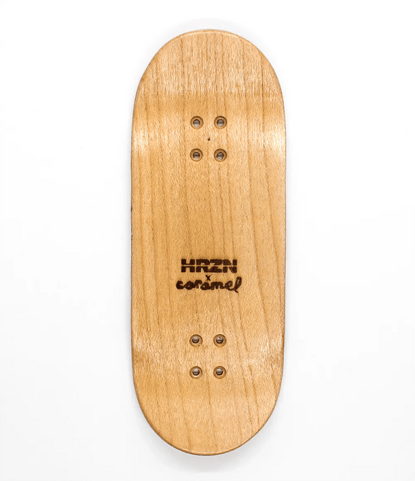 Horizon x Caramel Banana Fingerboard Deck 35mm - Caramel Fingerboards - Fingerboard store