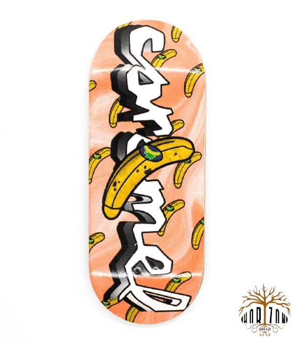 Horizon x Caramel Banana Fingerboard Deck 35mm - Caramel Fingerboards - Fingerboard store