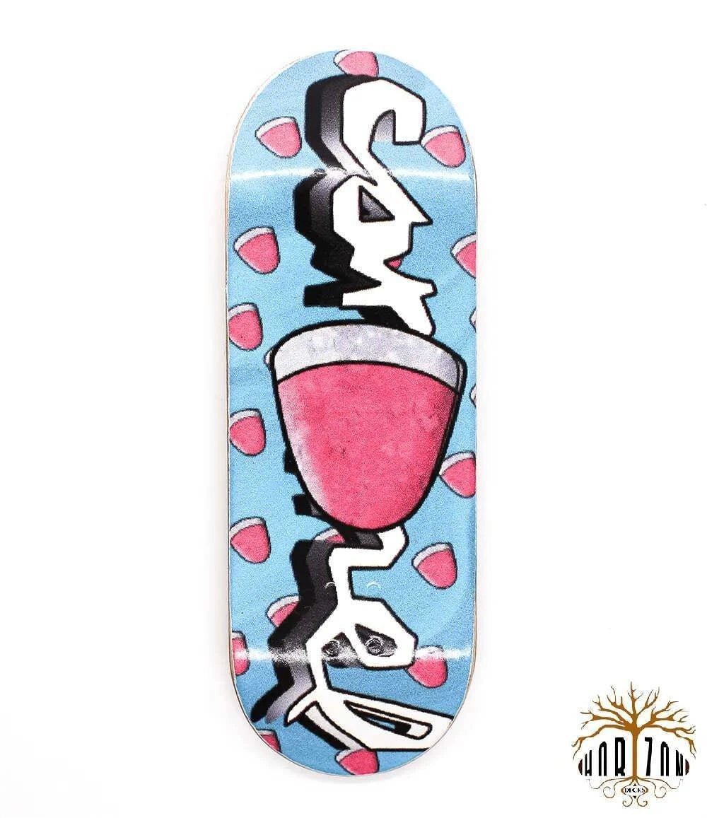Horizon x Caramel Cream Kiss Fingerboard Deck 32mm - Caramel Fingerboards - Fingerboard store