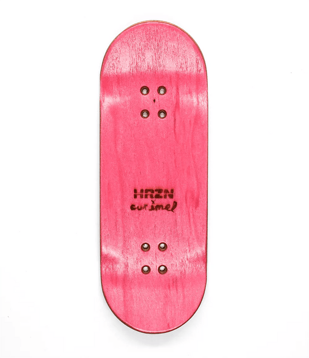 Horizon x Caramel Eye Fingerboard Deck 34mm - Caramel Fingerboards - Fingerboard store