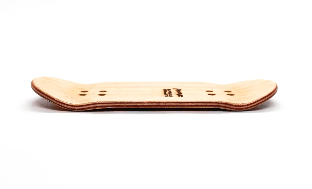 Horizon x Caramel Fried Egg Fingerboard Deck 35mm - Caramel Fingerboards - Fingerboard store