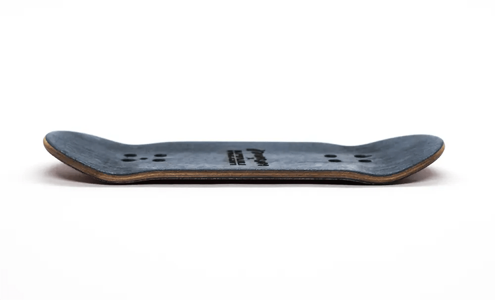 Horizon x Caramel Red Logo Fingerboard Deck 34mm - Caramel Fingerboards - Fingerboard store