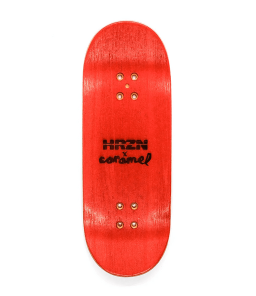 Horizon x Caramel Skulls Fingerboard Deck 34mm - Caramel Fingerboards - Fingerboard store