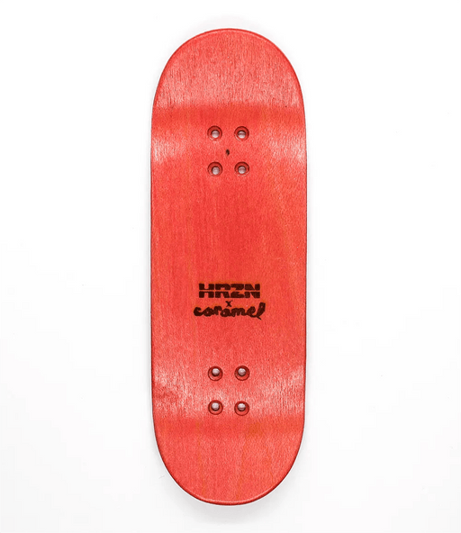 Horizon x Caramel Watermelon Fingerboard Deck 32mm - Caramel Fingerboards - Fingerboard store