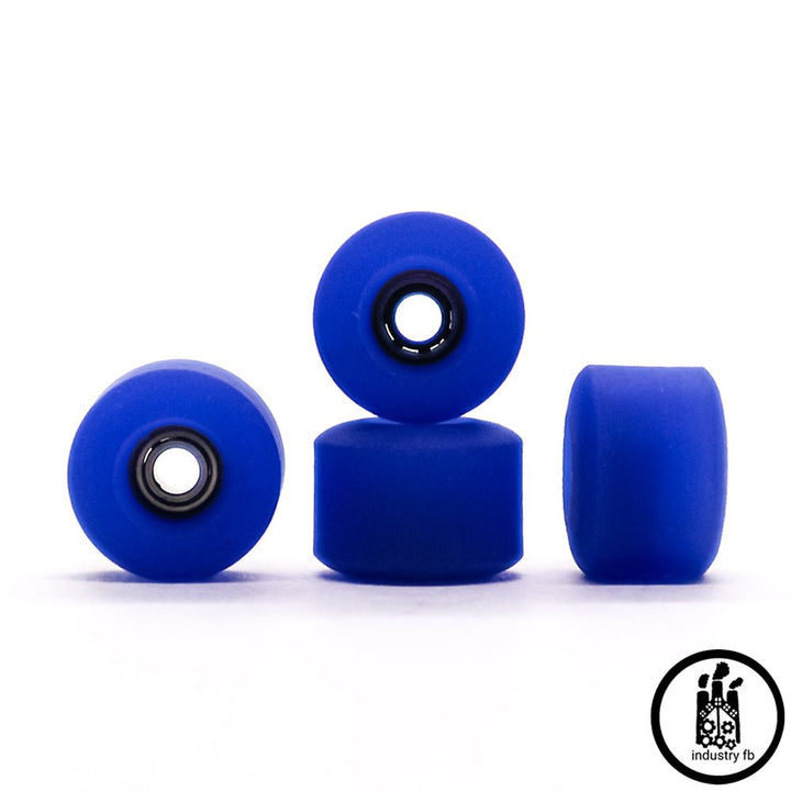 Industry Blue Recycled Fingerboard Wheels - Caramel Fingerboards - Fingerboard store