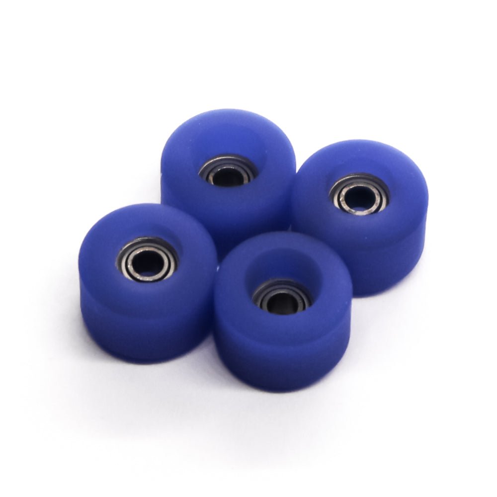 Industry Blue Recycled Fingerboard Wheels - Caramel Fingerboards - Fingerboard store