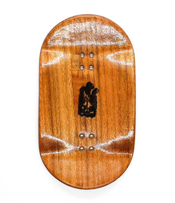 Industry colors recycled fingerboard deck 55mm - Caramel Fingerboards - Fingerboard store