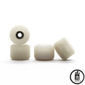 Industry x Caramel Recycled White Hybrid Fingerboard Wheels 7.5mm