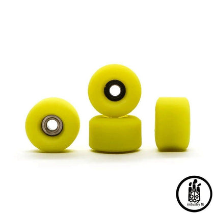 Industry Yellow Recycled Fingerboard Wheels