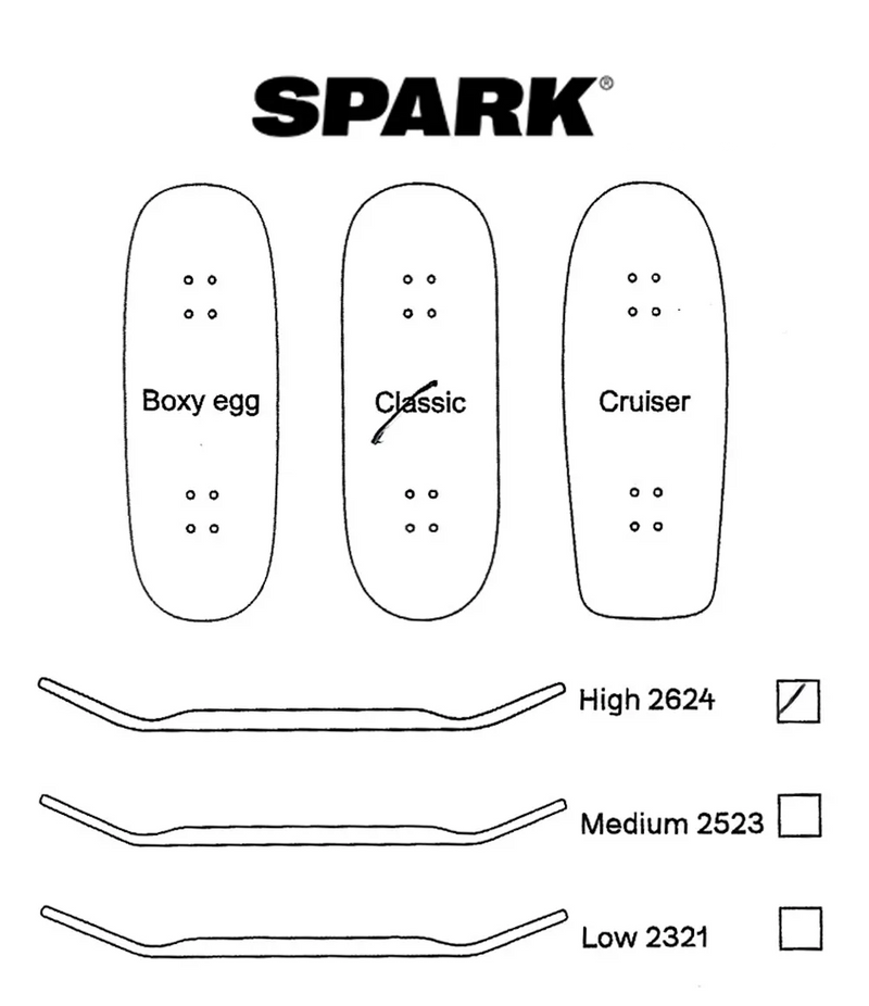 Spark The Ranger by Alexandre Nart Fingerboard Deck
