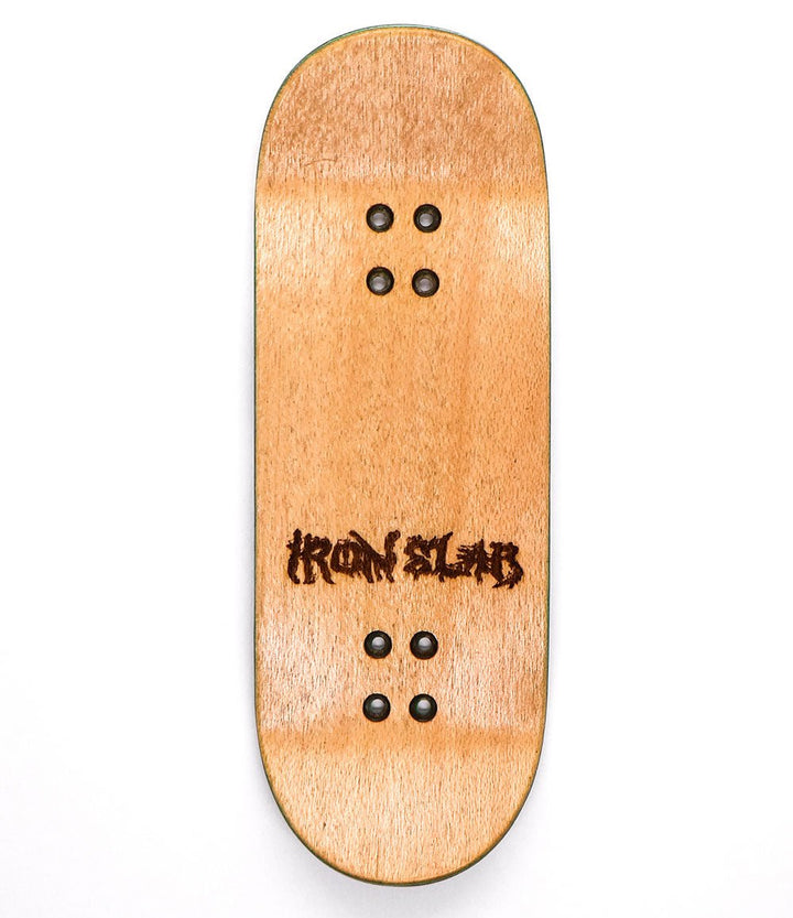 Iron Slab Dark Doctor Fingerboard Deck - Caramel Fingerboards - Fingerboard store