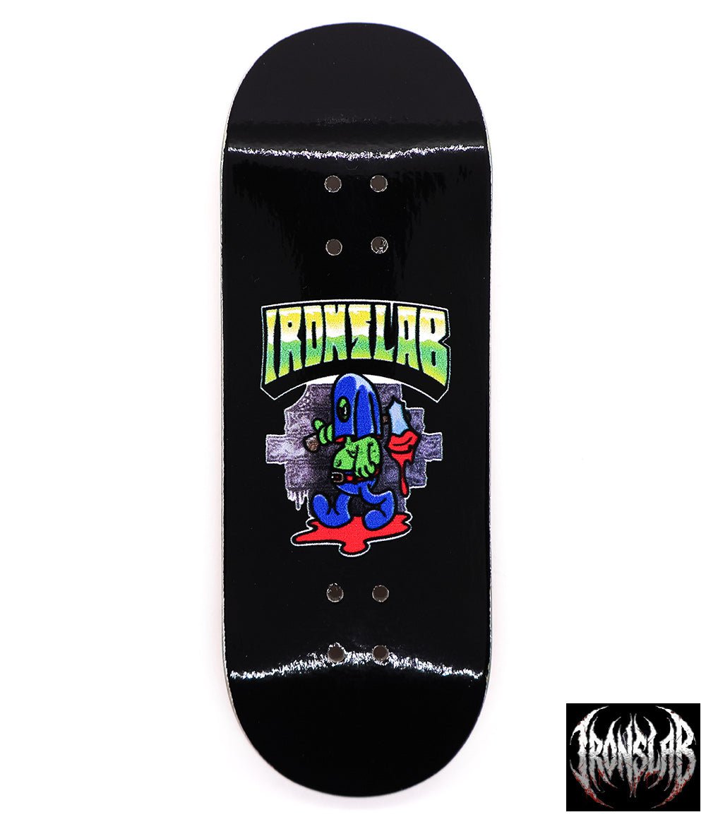 Iron Slab Street Spirit Fingerboard Deck - Caramel Fingerboards - Fingerboard store