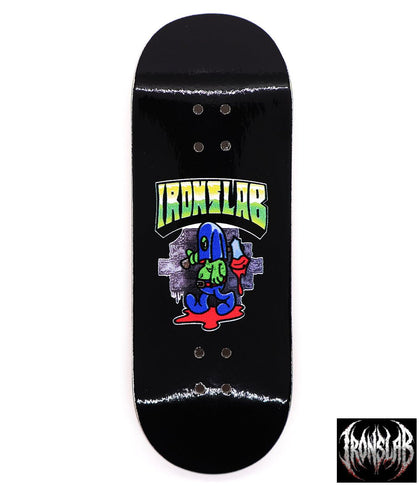 Iron Slab Street Spirit Fingerboard Deck - Caramel Fingerboards - Fingerboard store