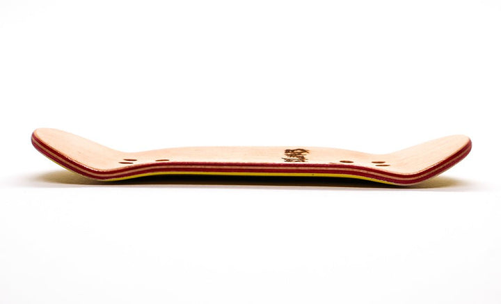 Iron Slab Yellow Dragon Spirit Fingerboard Deck 33mm - Caramel Fingerboards - Fingerboard store