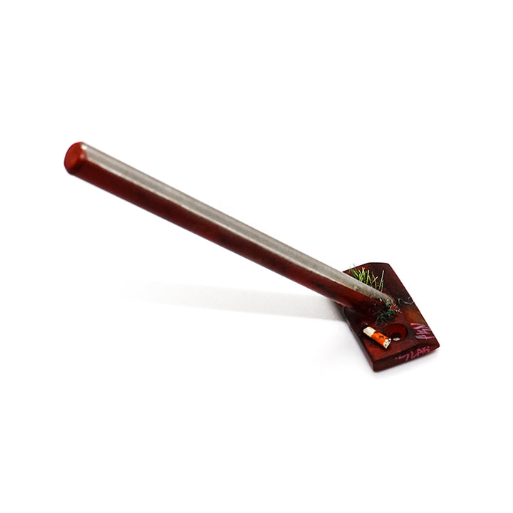 Iron Slab Round Pole Fingerboard Rail 11cm