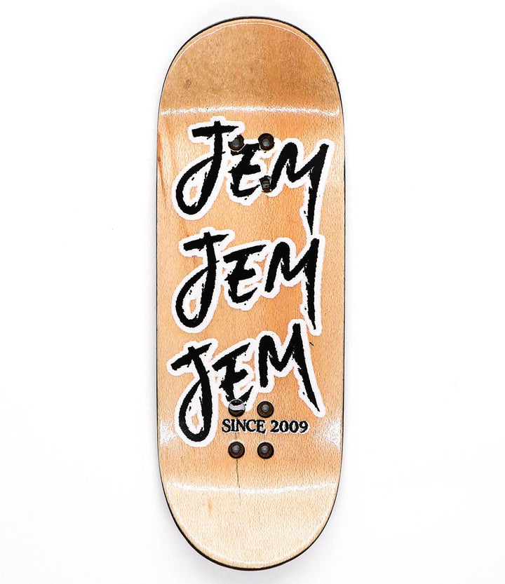 Jem Graffiti Fingerboard Deck 34mm - Caramel Fingerboards - Fingerboard store
