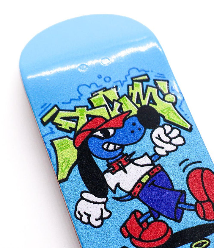 Jem Street Dog Fingerboard Deck 34mm - Caramel Fingerboards - Fingerboard store