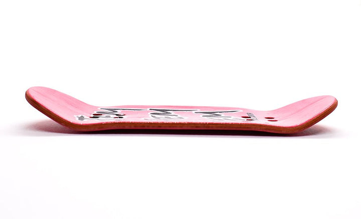 Jem x Caramel Pink Fingerboard Deck 34mm - Caramel Fingerboards - Fingerboard store