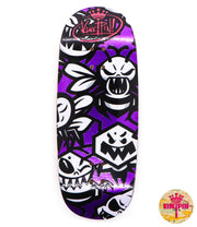 Kinkpin Bee Swarm Fingerboard Deck 34mm - Caramel Fingerboards - Fingerboard store
