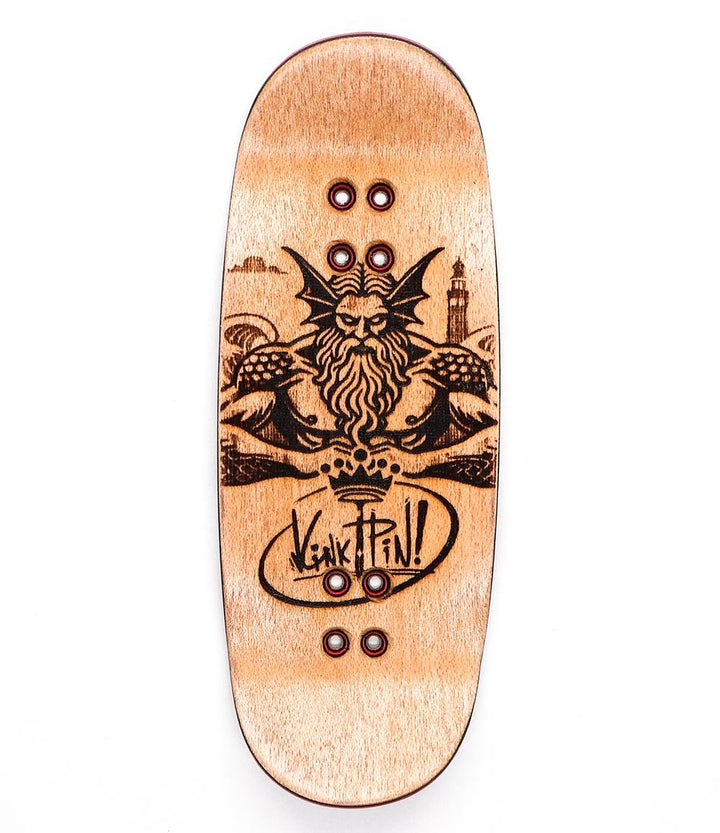 Kinkpin Bee Swarm Fingerboard Deck 34mm - Caramel Fingerboards - Fingerboard store
