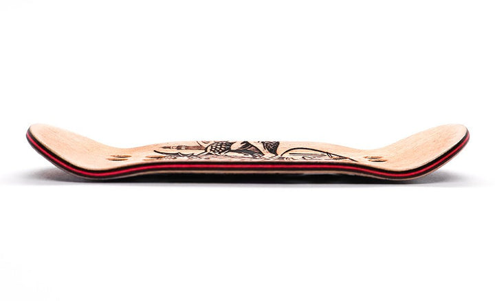 Kinkpin Bee Swarm Fingerboard Deck 34mm - Caramel Fingerboards - Fingerboard store