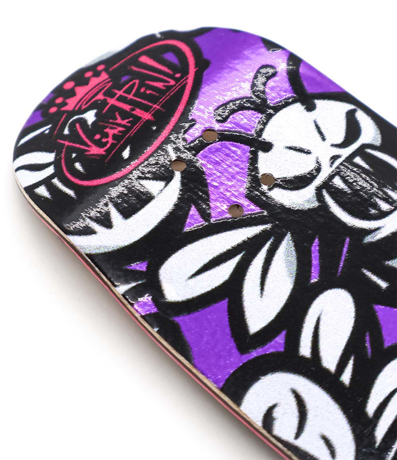 Kinkpin Bee Swarm Fingerboard Deck 34mm - Caramel Fingerboards - Fingerboard store