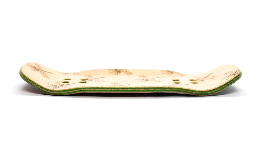 Kinkpin "Cigar" boxy - shape fingerobard deck 37mm - Caramel Fingerboards - Fingerboard store