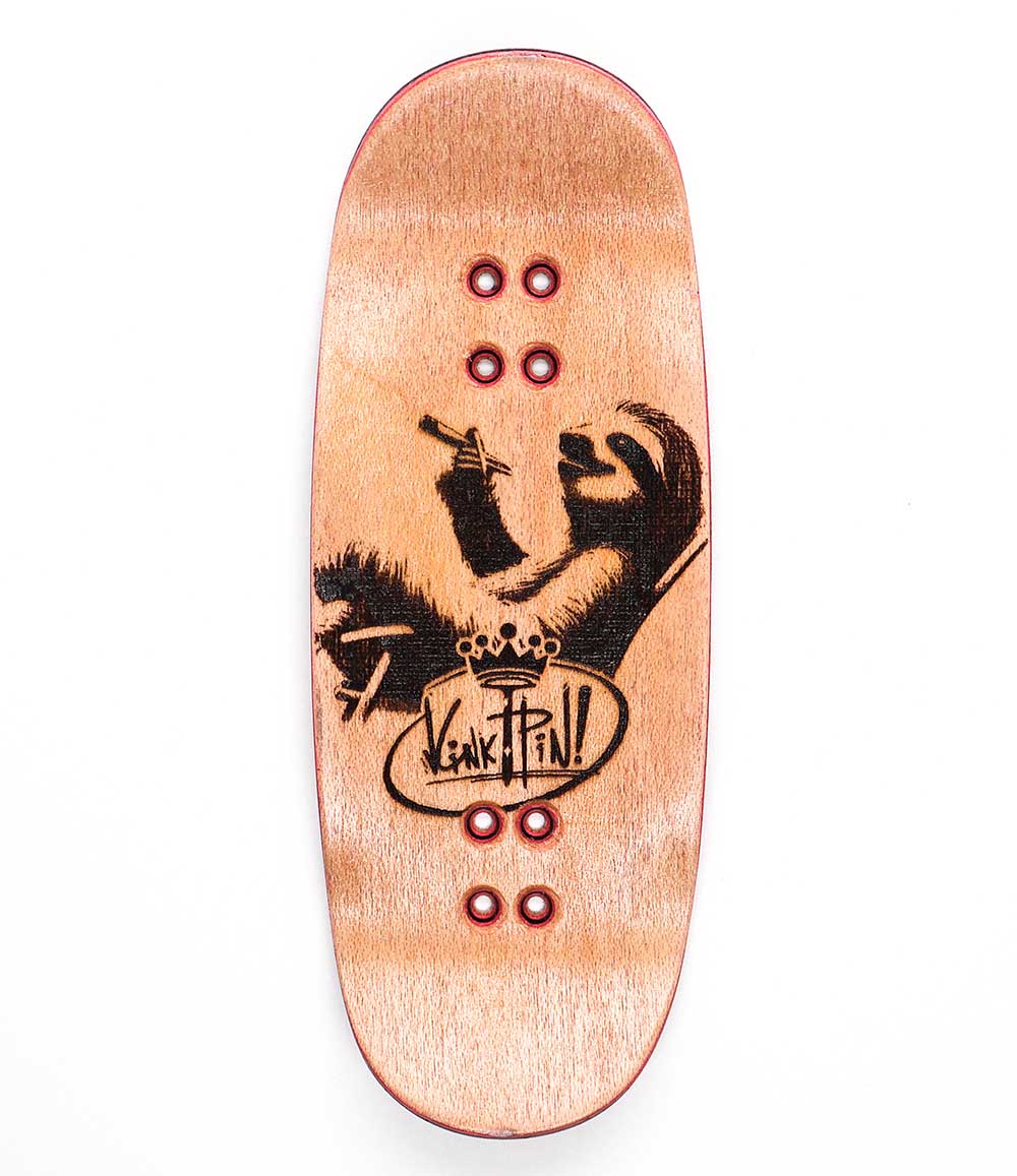 Kinkpin Killer Bees Fingerboard Deck 34mm - Caramel Fingerboards - Fingerboard store