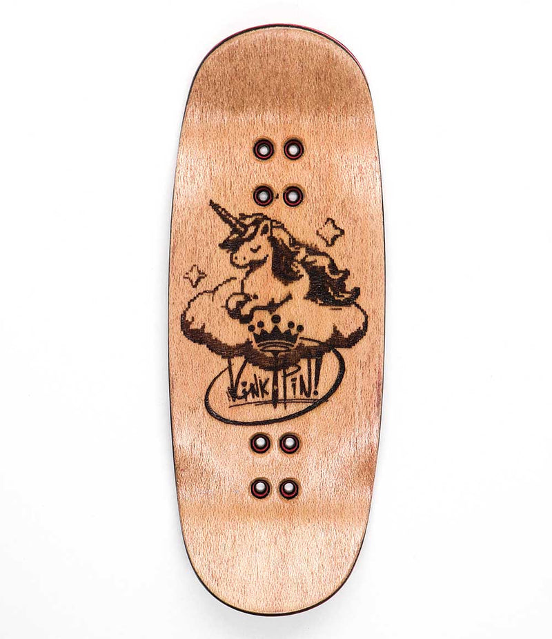 Kinkpin Killer Bees On Gold Fingerboard Deck 34mm - Caramel Fingerboards - Fingerboard store