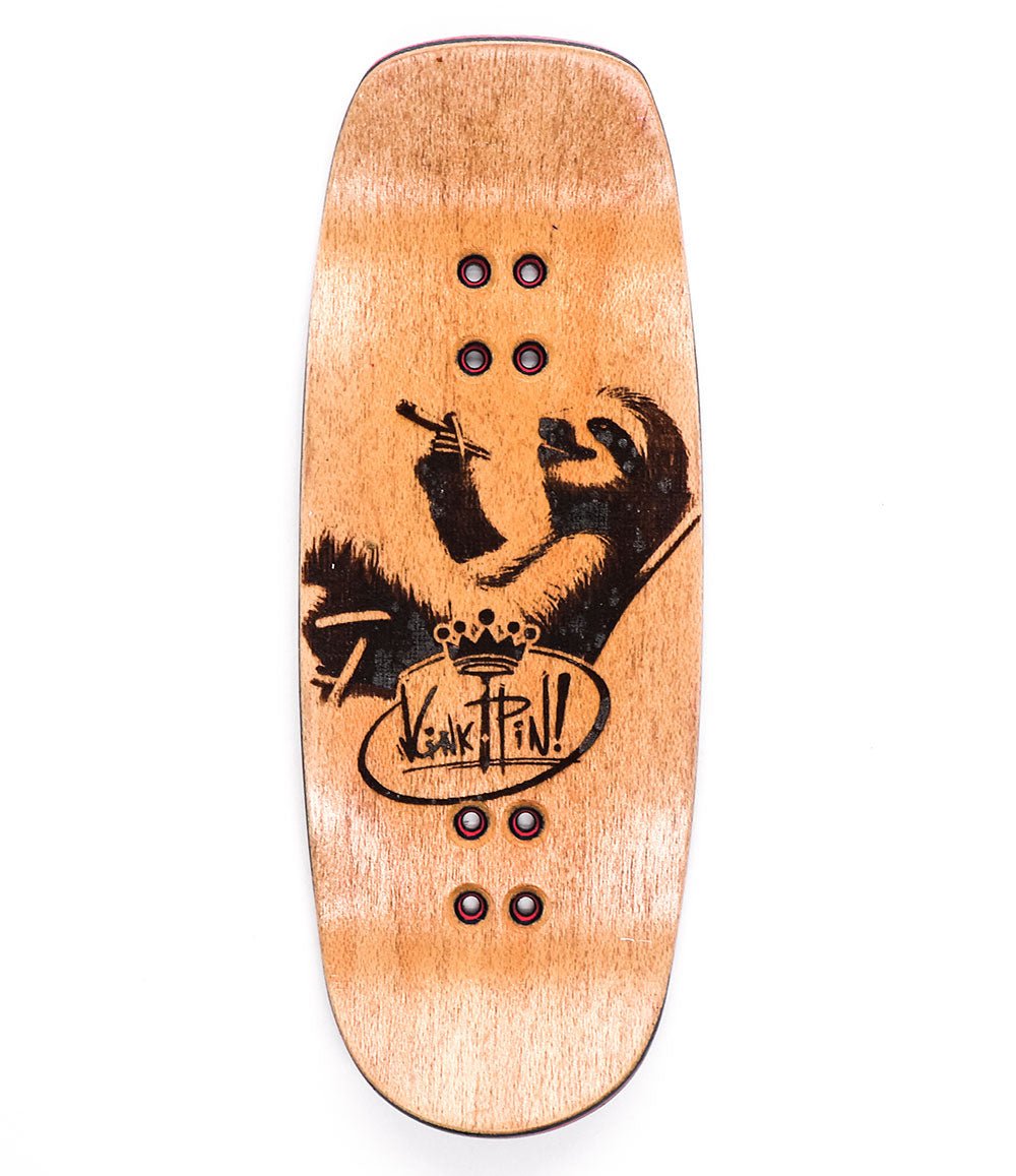 Kinkpin Killer Bees on Purple Fingerboard Deck 34mm - Caramel Fingerboards - Fingerboard store