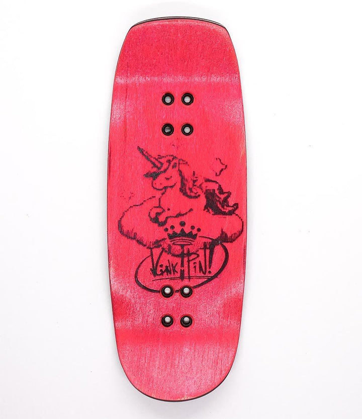 Kinkpin Killer Bees On Silver Fingerboard Deck 34mm - Caramel Fingerboards - Fingerboard store