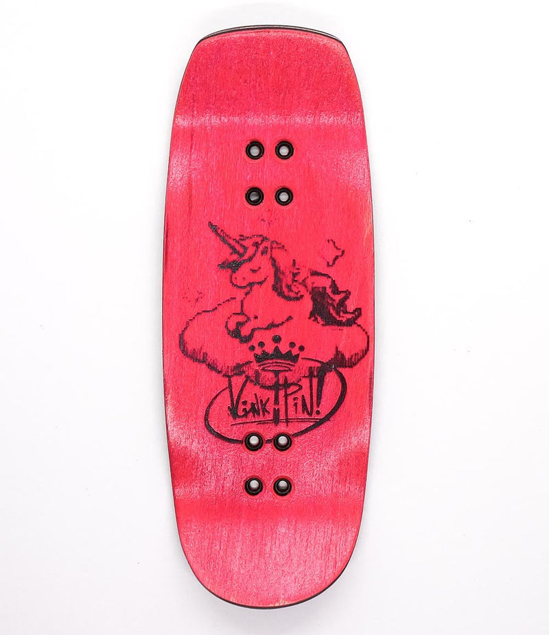 Kinkpin Killer Bees On Silver Fingerboard Deck 34mm - Caramel Fingerboards - Fingerboard store