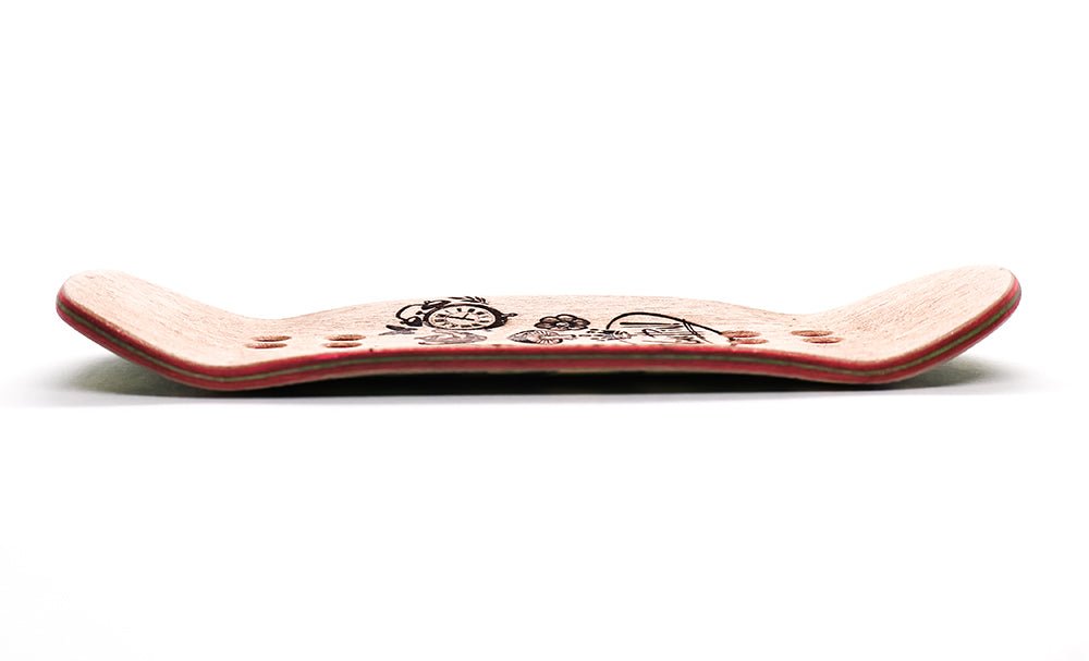 Kinkpin Pickle Fingerboard Deck 34mm - Caramel Fingerboards - Fingerboard store