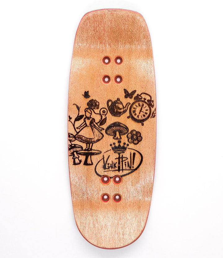 Kinkpin Pickle Stick Fingerboard Deck 34mm - Caramel Fingerboards - Fingerboard store