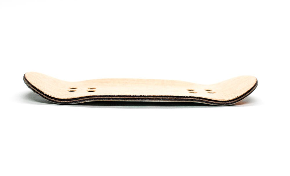 Kinkpin x Caramel banana fingerboard deck 34mm - Caramel Fingerboards - Fingerboard store