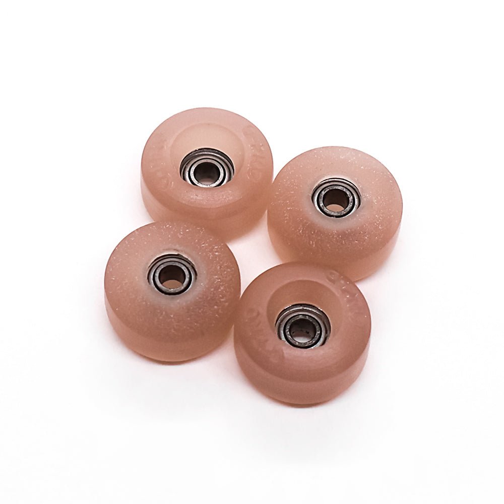 Kraken G2-PRO Smoke Orange Fingerboard Wheels 8mm - Caramel Fingerboards - Fingerboard store